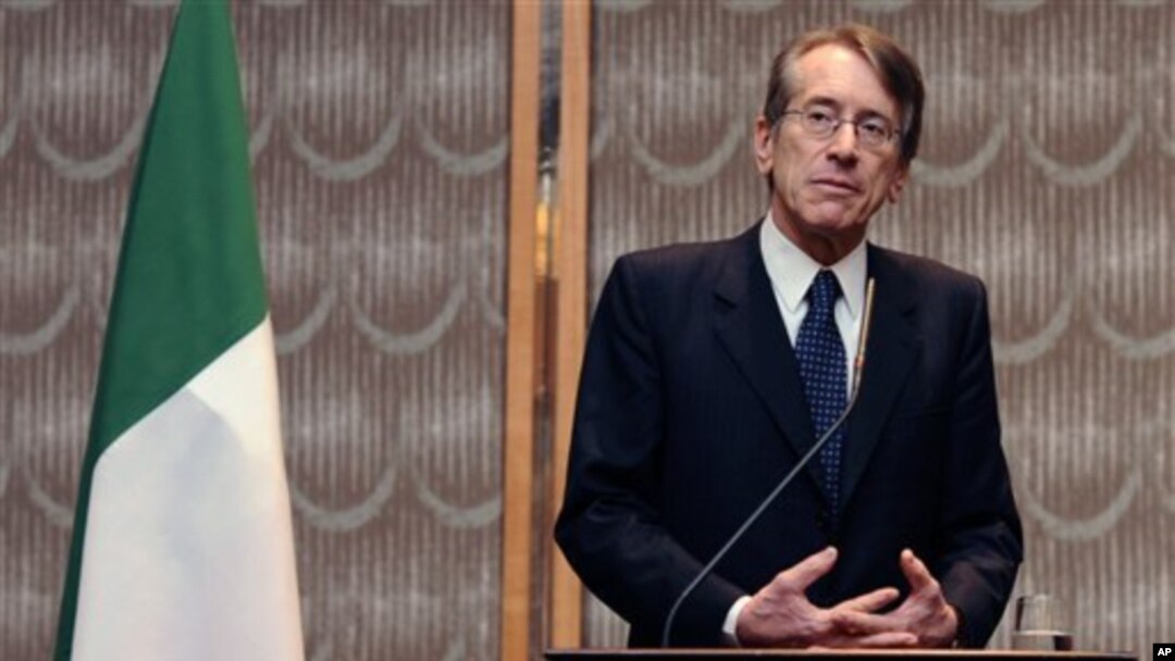 Menteri Luar Negeri Italia, Giulio Terzi (Foto: dok)