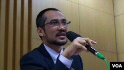 Ketua Komisi Pemberantasan Korupsi (KPK) Abraham Samad (VOA/Andylala Waluyo)