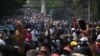 လှည်းတန်းဆန္ဒပြပွဲကို ပစ်ခတ်မှု အသက်၂၀ လူငယ်နှစ်ဦးသေဆုံး