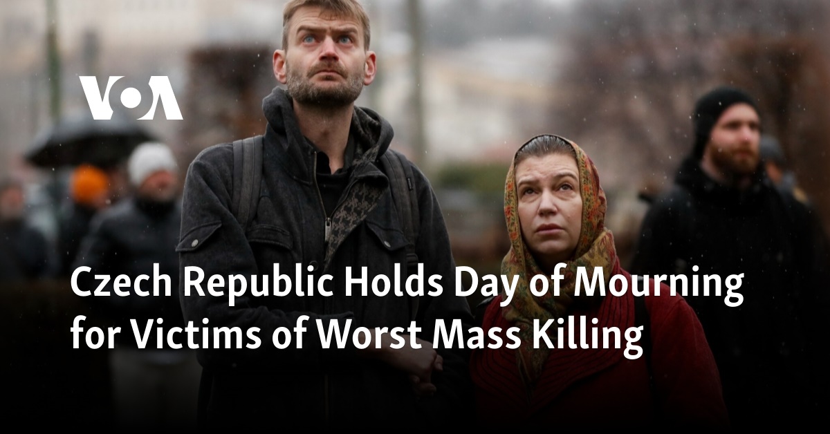 Czech Republic Holds Day of Mourning for Victims of Worst Mass Killing
