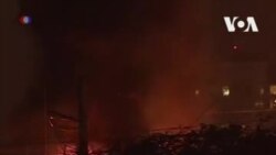 Пожар во Флориде