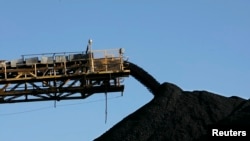 澳大利亞一處煤出口運輸點（路透社2008年2月20日）