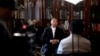 中国富豪商人郭文贵在纽约接受采访（2017年4月30日）。