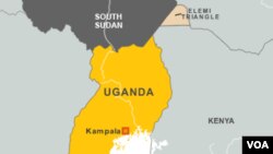 Uganda map