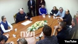 Встреча Лукашенко с политзаключенными Беларуси