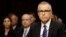 FILE - Acting FBI Director Andrew McCabe listens while testifying before a Senate Intelligence Committee on Capitol Hill in Washington, May 11, 2017.