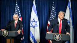 도널드 트럼프 대통령과 베냐민 네타냐후 이스라엘 총리