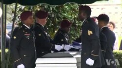 Funérailles du sergent La David Johnson tué au Niger (vidéo)