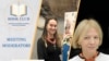 Модераторки Книжкового клубу Союзу українок Америки Анна Петеліна та Ірена Халупа