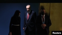 თურქეთის პრეზიდენტი, რეჯეპ ტაიპ ერდოღანი გაეროს გენერალურ ასამბელაზე.