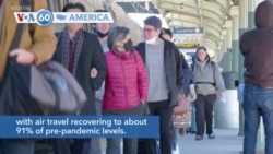 VOA60 America - Holiday Travel Likely to Resemble Pre-Pandemic Levels