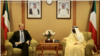 برایان هوک در کویت با وزیر خارجه این کشور دیدار کرد