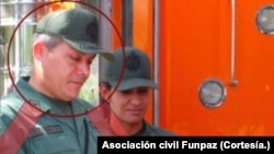 Fotografía del teniente coronel venezolano Rafael Quero Silva difundida por la asociación civil Funpaz y tomada cuando el oficial comandaba el Destacamento 47 de la Guardia Nacional Bolivariana, en Lara, Venezuela.