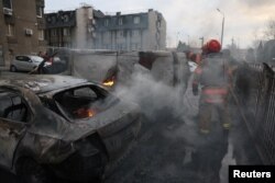 خسارات ناشی‌ از حملات موشکی روسیه به کیف