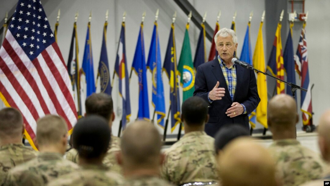Menteri Pertahanan AS Chuck Hagel