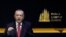 Turkish President Recep Tayyip Erdogan speaks at the Kuala Lumpur Summit, in Kuala Lumpur, Malaysia, Dec. 19, 2019.