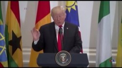 Pireezdaant Traamp Hariiroo Afrikaa fi Yunaaytid Isteets laalchisee hoggantoota biyyoota Afrikaa wajjin kaleessa marii godhan