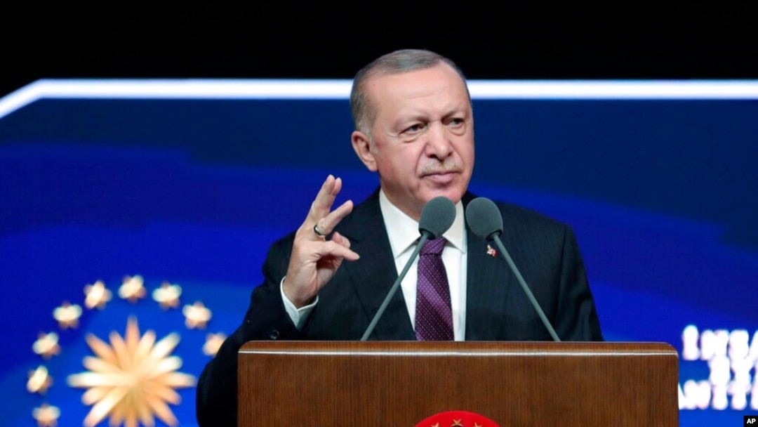 Turkiya Prezidenti Rajab Toyyib Erdog’an. Anqara, 2-mart, 2021.
