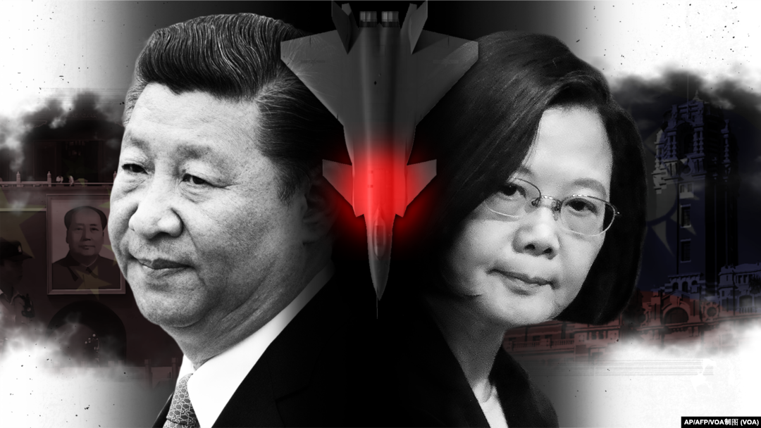 Presiden China Xi Jinping memperbarui ancaman Beijing untuk mengambil alih pulau Taiwan, sementara Presiden Taiwan Tsai Ing-wen menyerukan hidup berdampingan secara damai. 