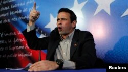 Opozicioni predsednički kandidat na izborima u Venecueli, Enrike Kapriles