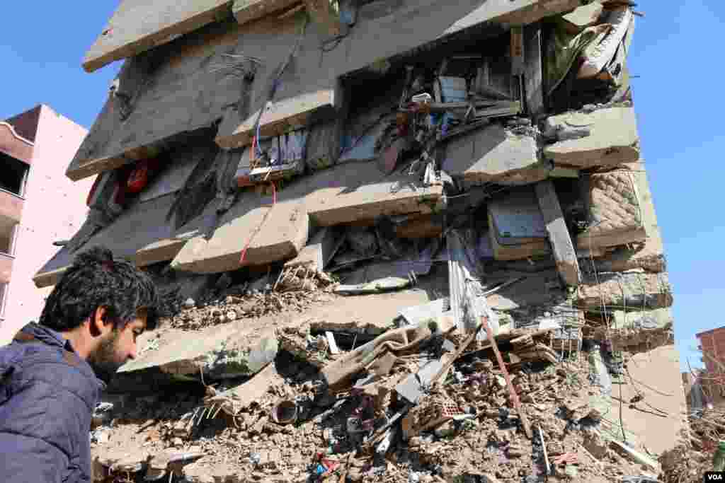 Jazeera City in Kurdish Region in south east Turkey under Turkish security forces attack