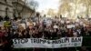 Demonstrasi di Inggris Tolak Kunjungan Trump