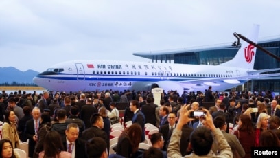 Le premier Boeing 737 Max 8 d'Air China