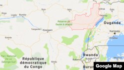 La région de Ituri, en République démocratique du Congo en zone rouge, le 1er mai 2017.