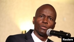 FILE - Haitian businessman-turned-president Jovenel Moise.