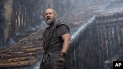 Diễn viên Russell Crowe thủ vai đấng tiên tri Hồi giáo trong phim 'Noah'.