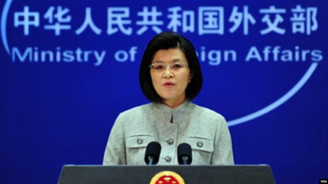 Jiang Yu, Juru Bicara Kementerian Luar Negeri Tiongkok.