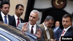 터키로 망명한 이라크 부통령 타리크 알-하세미.