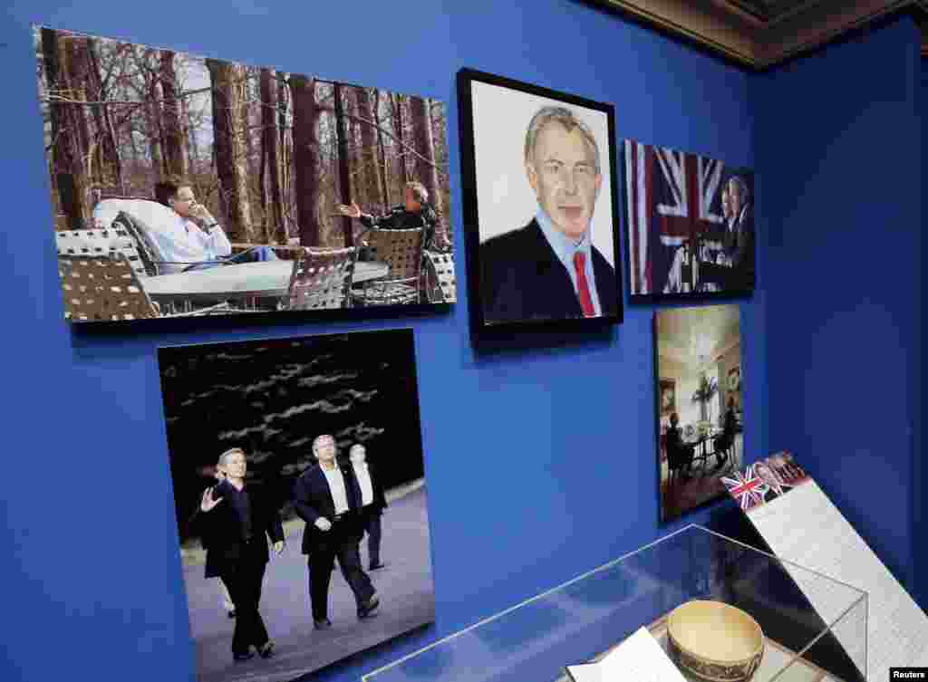 نمائش کا عنوان ہے &rsquo;قیادت کا فن، ایک صدر کی ذاتی سفارت کاری&lsquo;۔