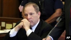 Harvey Weinstein lors de sa comparution devant le tribunal, à New York, le 9 juillet 2018.