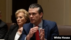 پیت هگسیت، وزیر دفاع ایالات متحدۀ امریکا