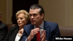 Defense Secretary Pete Hegseth.