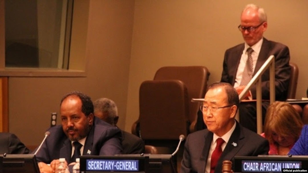 Xasan Sheekh iyo Ban Ki Moon