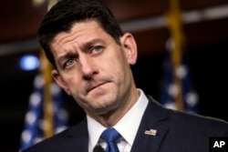 Presidente de la Cámara de Representantes, Paul Ryan, republicano por Wisconsin.
