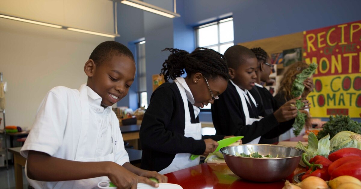 School's Curriculum Fosters Healthful Connection to Food, Environment