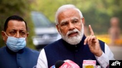 Imagem de arquivo: primeiro-ministro indiano Narendra Modi