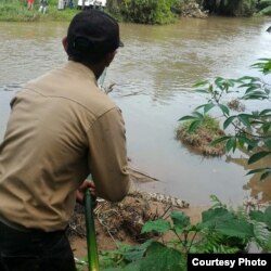 Penangkapan buaya oleh BKSDA Resor Pasaman. (Foto: Balai Konservasi dan Sumber Daya Alam, Resor Pasaman)