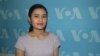 Bosba Panh, the first Cambodian to study at the prestigious school in Boston, New England Conservatory of Music discussed her experiences at VOA on Wednesday July 6, 2016. (Ten Soksreinith/VOA Khmer)