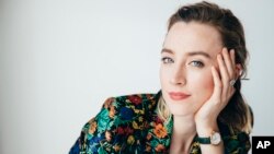 Saoirse Ronan poses for a portrait during her press tour for "Mary, Queen of Scots" in New York, Dec. 18, 2018.