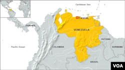 FILE — Map of Venezuela