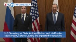 VOA60 America - Blinken, Lavrov Set for Talks After US-Russia Showdown at UN