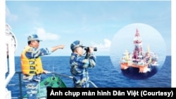 Cảnh sát biển Việt Nam tuần tra, bảo vệ chủ quyền lãnh hải trên Biển Đông. Hình minh họa. (Ảnh Cảnh sát biển Việt Nam chụp từ màn hình Dân Việt)