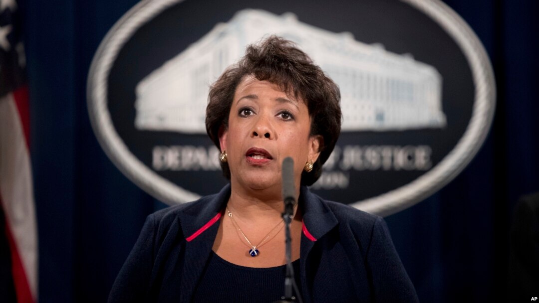 Jaksa Agung AS Loretta Lynch mendorong warga untuk melaporkan kejahatan kebencian atau hate crime (foto: dok).