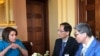 美国众议院议长佩洛西近日与香港前立法会议员李柱铭等讨论引渡条例问题。