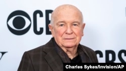 FILE - Playwright Terrence McNally is seen at the 73rd annual Tony Awards "Meet the Nominees" press day in New York, May 1, 2019.