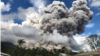 Gunung Sinabung Kembali Meletus Disertai Luncuran Awan Panas